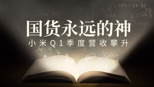 国货之光 小米Q1利润创历史新高，对手仅剩苹果三星，水果时代终结？